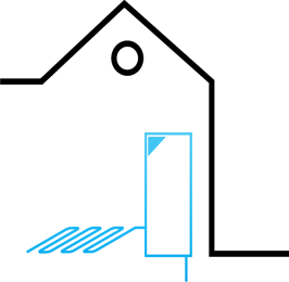 Pompa powietrze-powietrze - ikona