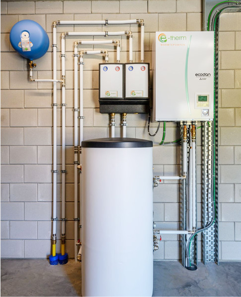 Pompa ciepła w piwnicy