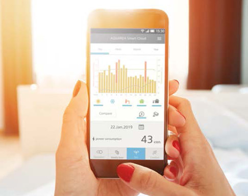 Aplikacja mobilna widoczna na ekranie samrtfona